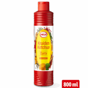 Hela Kruiden Ketchup Curry Original 12x800 ml