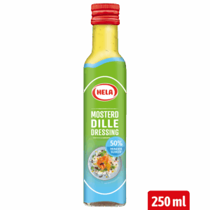 Hela Mosterd-Dille Dressing <50% suiker 250ml