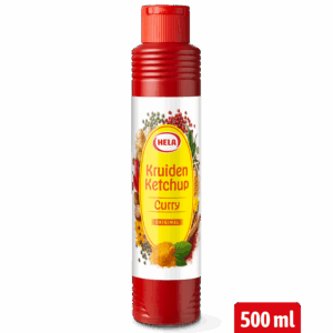 Hela Kruiden Ketchup Curry Original 12x500 ml